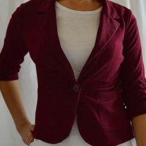 Small, Burgandy Blazer